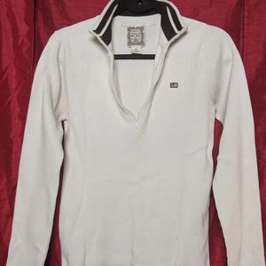 Ralph Lauren Cable Knit Polo Women's Sweater